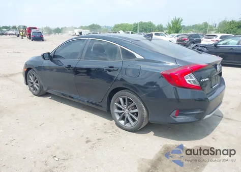 2019 Honda Civic Ex-L from USA, damaged, VIN JHMFC1F79KX010885